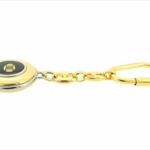 Authentic Gucci key ring Key holder G logos Gold Silver Woman - Picture 2 of 7